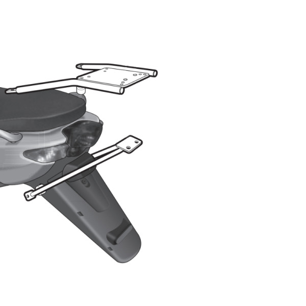 Shad Top Box Fitting Kit
